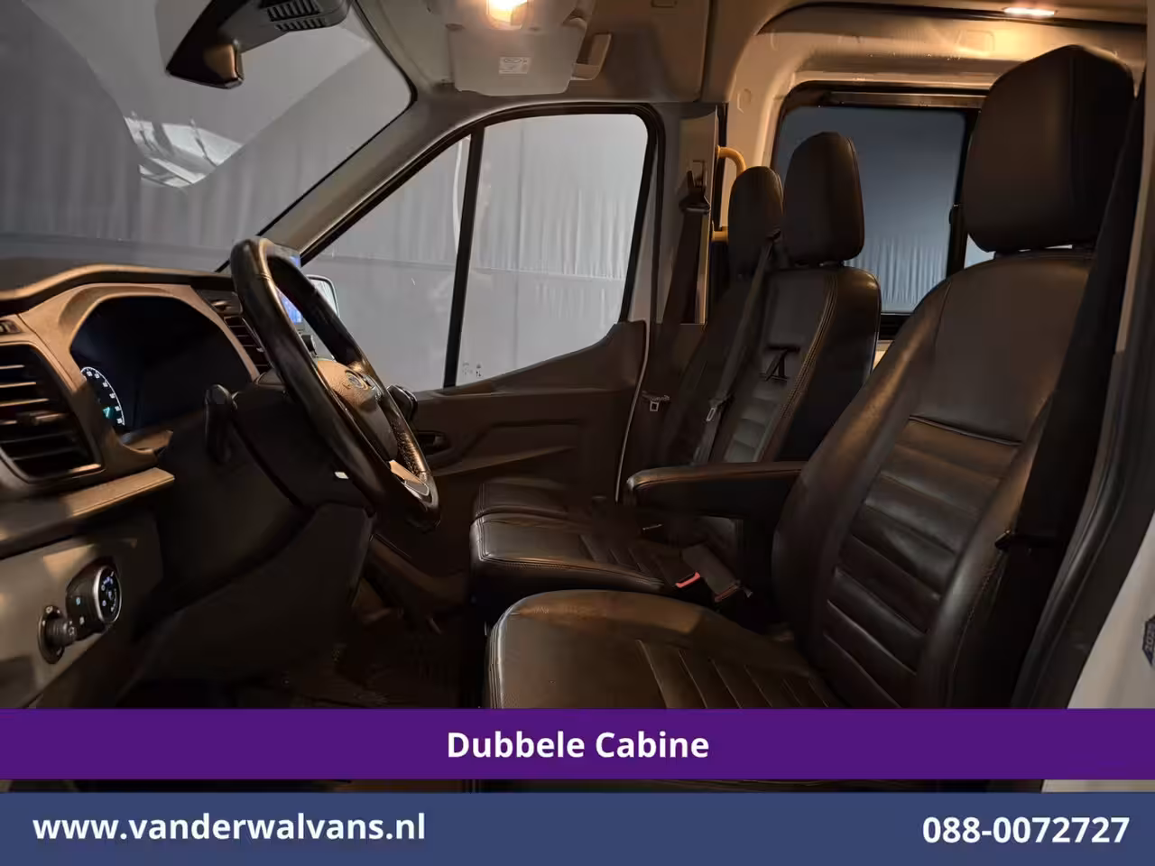 Ford Transit 2.0 TDCI 131pk L3H3 Dubbele Cabine Euro6 Inrichting Airco | 6-Zits | Camera | Apple Carpla