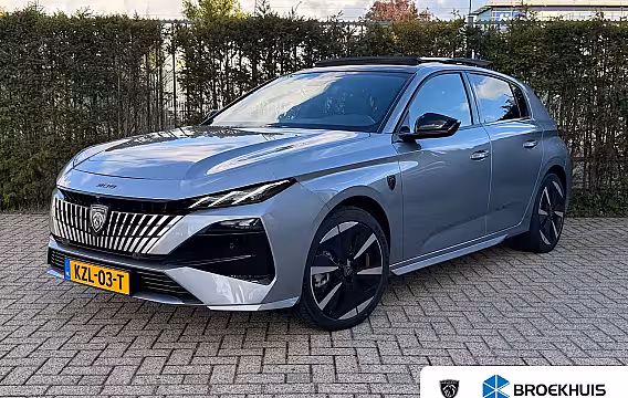 Peugeot E-308 GT 58 kWh 156PK | DEMO DEAL | Adapt. Cruise | Schuifdak | Massage | 360 Camera | Stoel+Stu