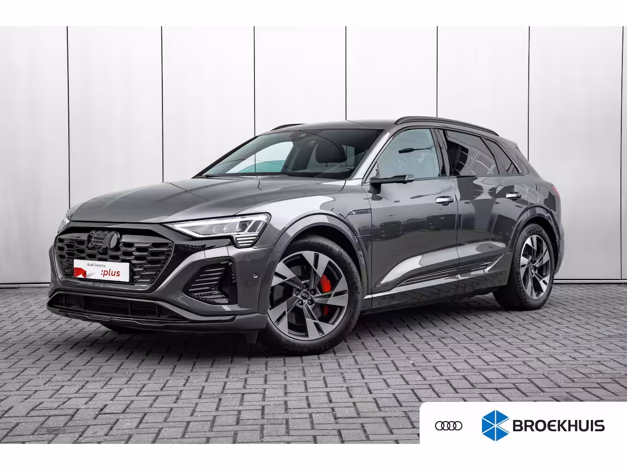 Audi Q8 e-tron 55 quattro S Edition 115 kWh 408PK | 360 Camera | B&O | Matrix LED Koplampen | Elek. Stoel
