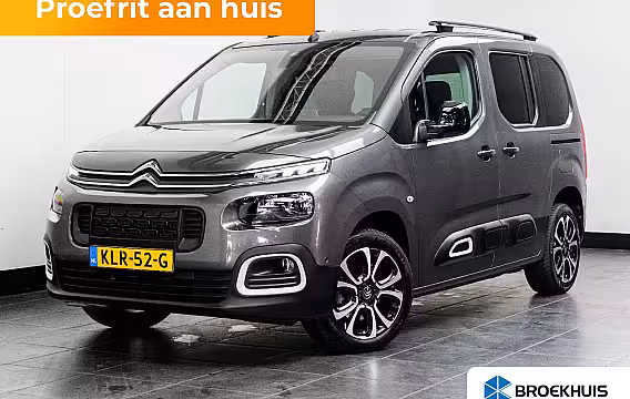 Citroën Berlingo 1.2 PureTech Shine Trekhaak | Carplay | Stoelverwarming | Navigatie | Zeer Compleet | Blue