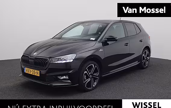 Skoda Fabia 1.0 TSI Monte Carlo AUTOMAAT / DSG | METALLIC LAK | VERWARMBARE VOORSTOELEN VOOR | 18" LIB