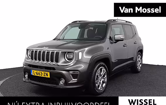 Jeep Renegade 1.3T Freedom Automaat | Apple Carplay/Android Auto | Cruise control adaptief | Navigatie |
