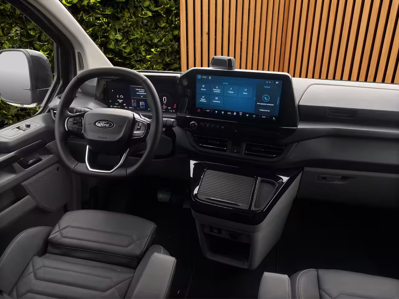 Ford Tourneo Custom PHEV 8-pers. | Luxury Pack Special | Elek. Trekhaak | Pano | AGR | 360 cam. | 1-fase laadk