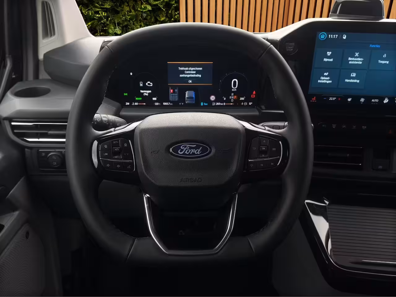 Ford Tourneo Custom PHEV 8-pers. | Luxury Pack Special | Elek. Trekhaak | Pano | AGR | 360 cam. | 1-fase laadk