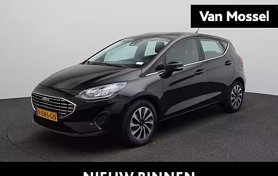 Ford Fiesta 1.0 EcoBoost Hybrid Titanium | AUTOMAAT | Cruise Control | Airco | Draadloos Opladen | Nav
