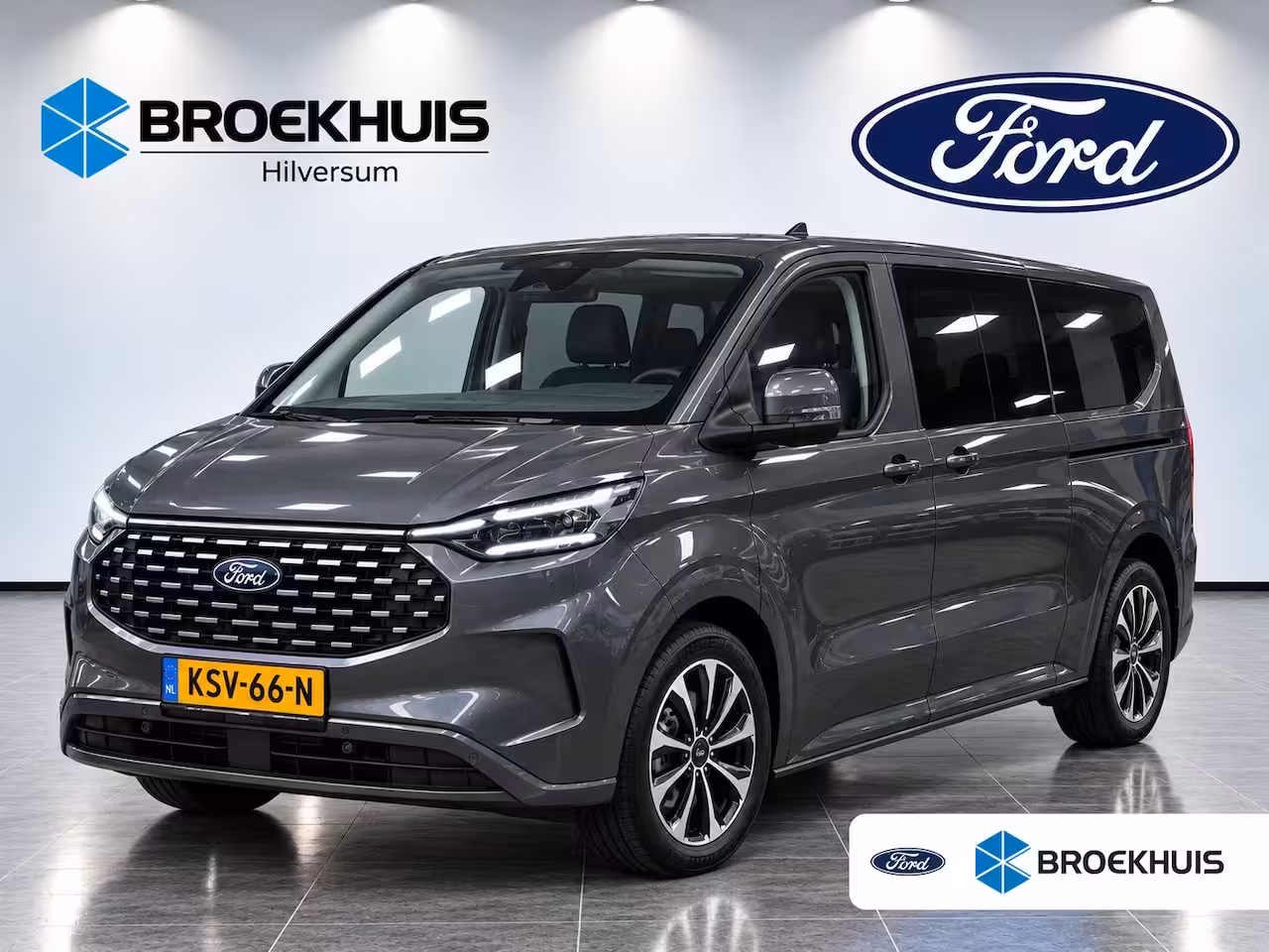 Ford Transit Custom Tourneo 340 2.5 PHEV L2H1 Titanium X 233pk | Elekt. schuifdeuren | Elekt. Trekhaak | B&O Audio | 5