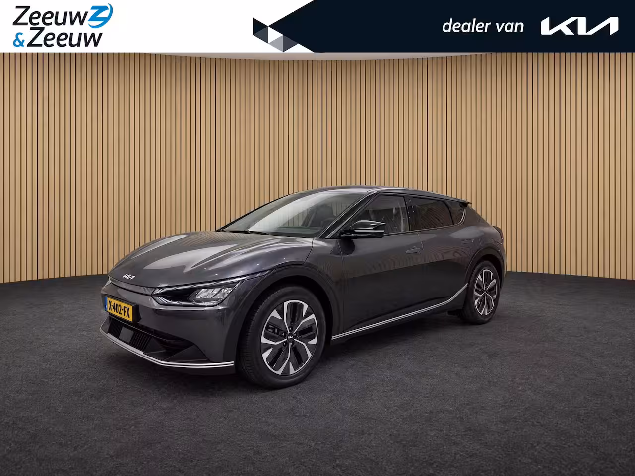 Kia EV6 Light Edition 58 kWh Dealer onderhouden | Stoel + stuurverwarming | Climate control | ACC