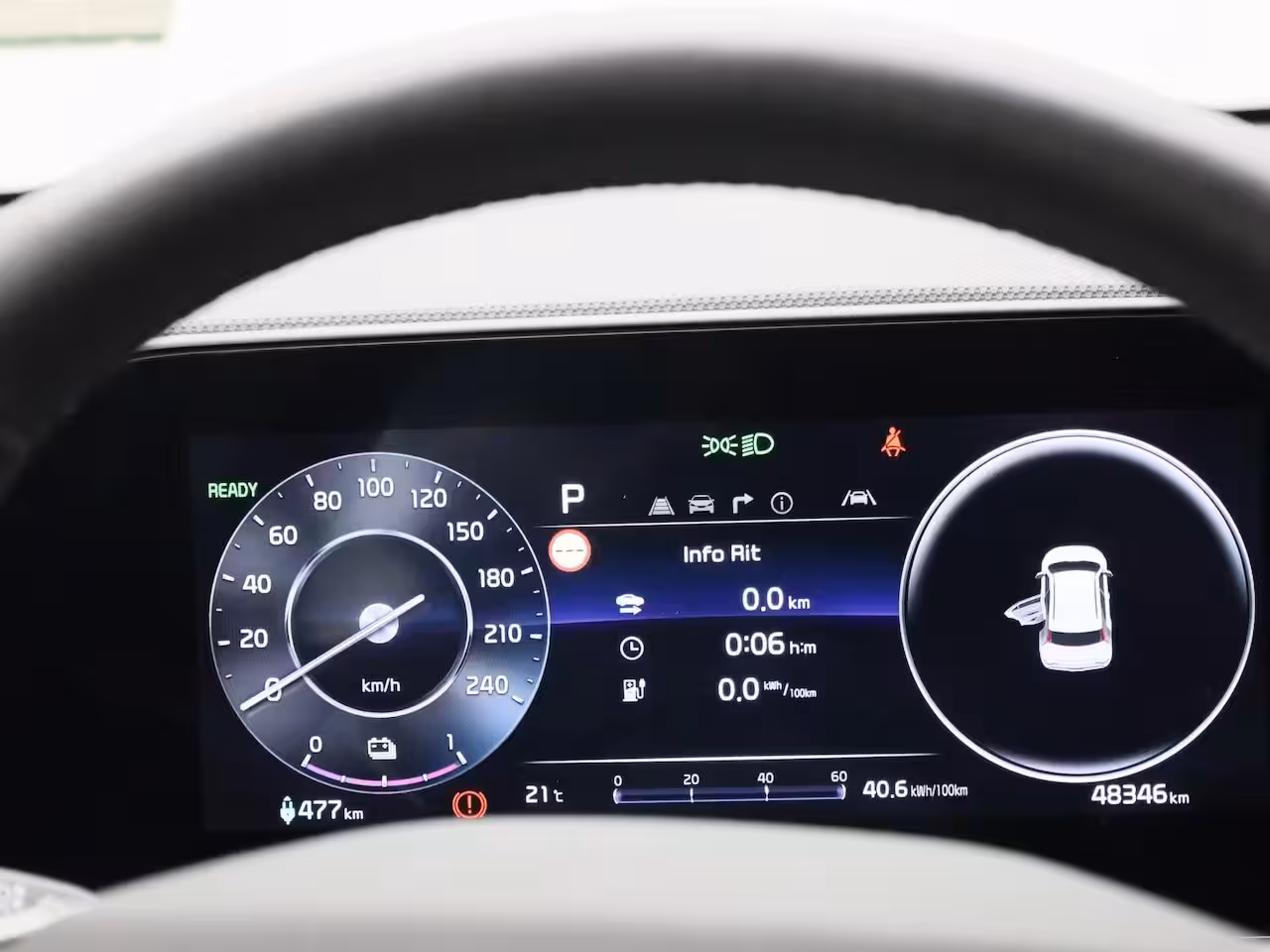 Kia Niro EV DynamicPlusLine 64.8 kWh 204PK | Schuif-/Kanteldak | Head-Up Display | Navigatie | Stoel