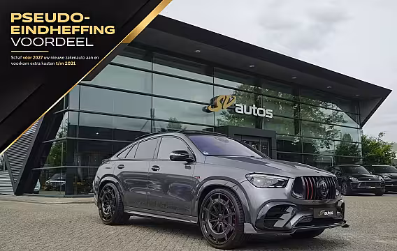 Mercedes-Benz GLE-Klasse Coupé GLE450d AMG 390pk Brabus Rocket 900 Panoramadak *BTW* Trekhaak Night pakket Widescreen Luc
