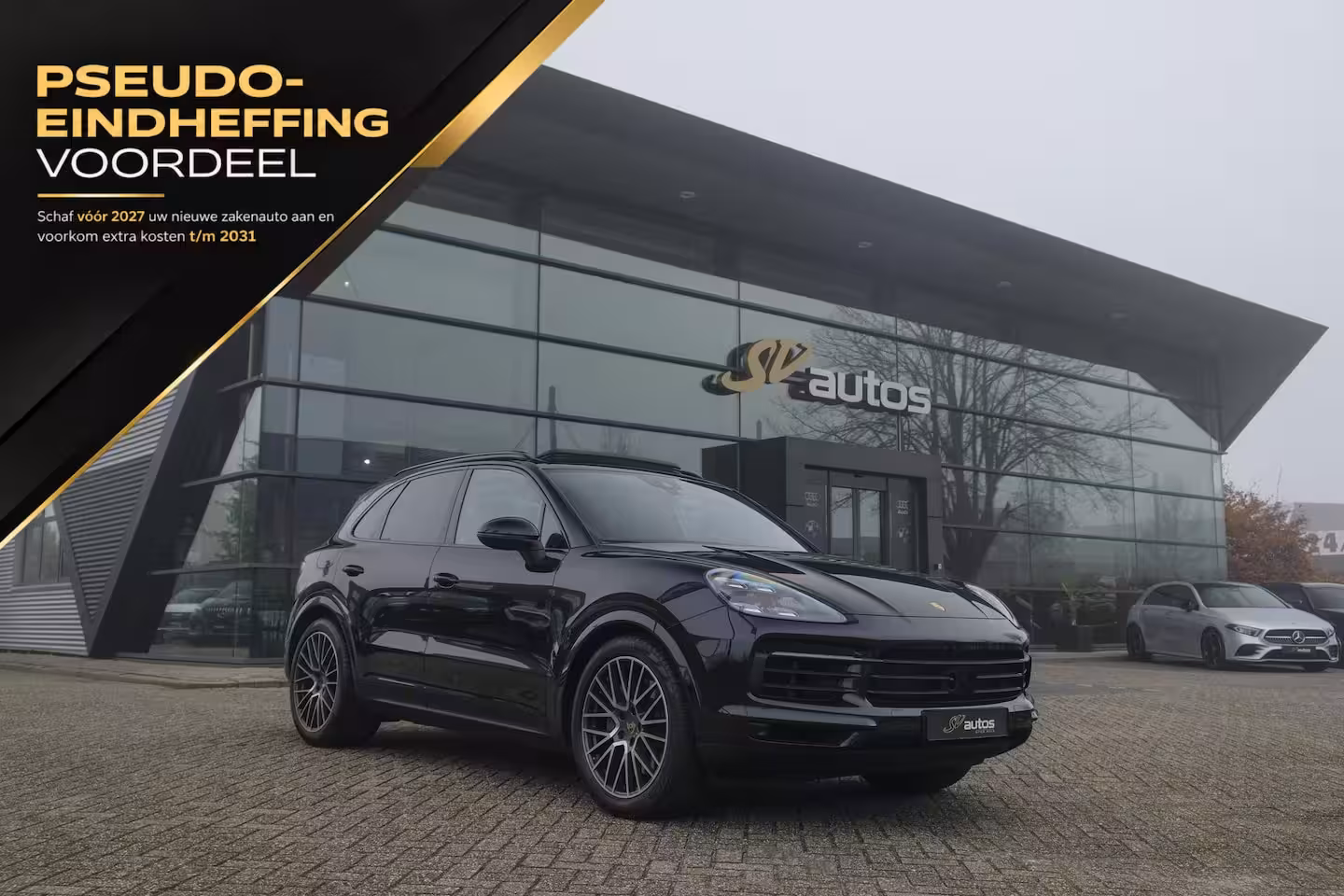 Porsche Cayenne S 2.9 V6 441pk Panoramadak Luchtvering Matrix led Comfortstoelen Memory Camera 21" LMV