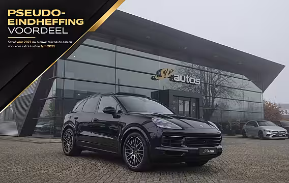 Porsche Cayenne S 2.9 V6 441pk Panoramadak Luchtvering Matrix led Comfortstoelen Memory Camera 21" LMV