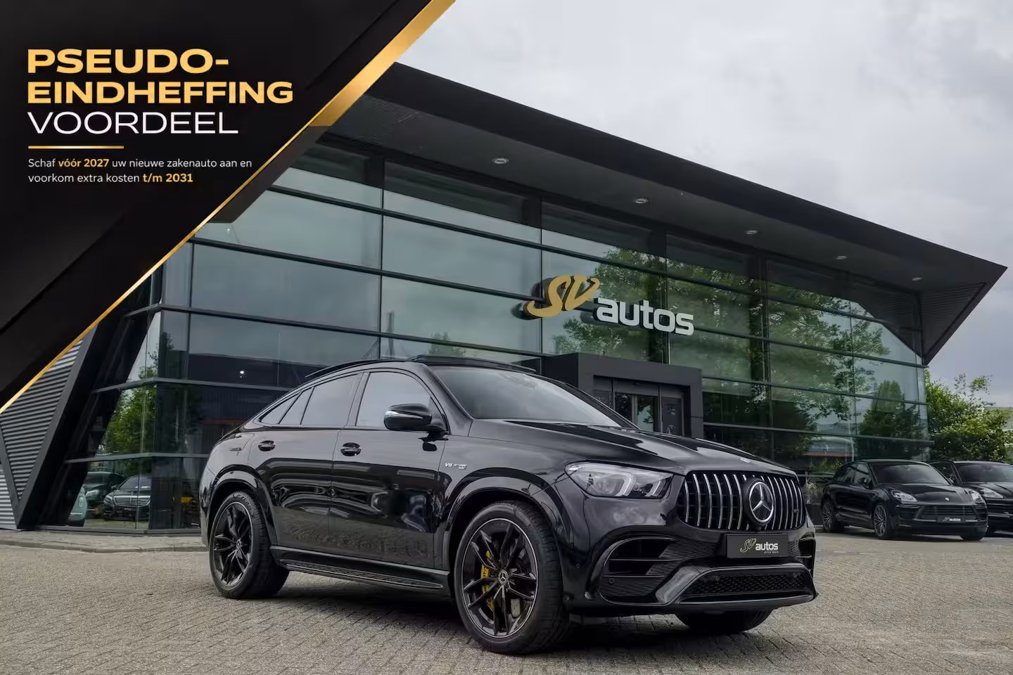 Mercedes-Benz GLE-Klasse Coupé GLE63s AMG 612pk 4MATIC+ Panoramadak *BTW* Burmester Stoelkoeling Massage Night pakket