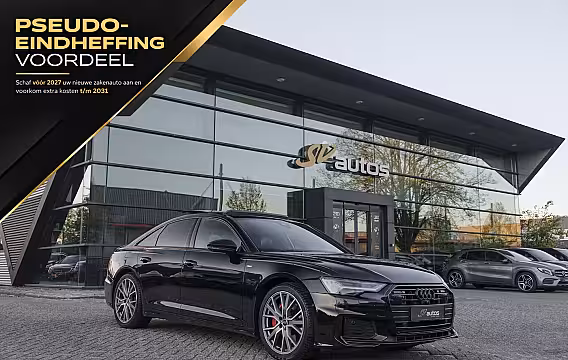 Audi A6 Limousine 55 TFSIe Competion 367pk Quattro Panoramadak 4-wielbesturing *SOH 95%* Nachtzicht B&O audi