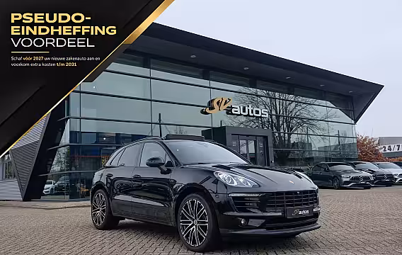 Porsche Macan 2.0 T 252pk Panoramadak Luchtvering Sport chrono 18-weg Sportstoelen Trekhaak elektrisch 2