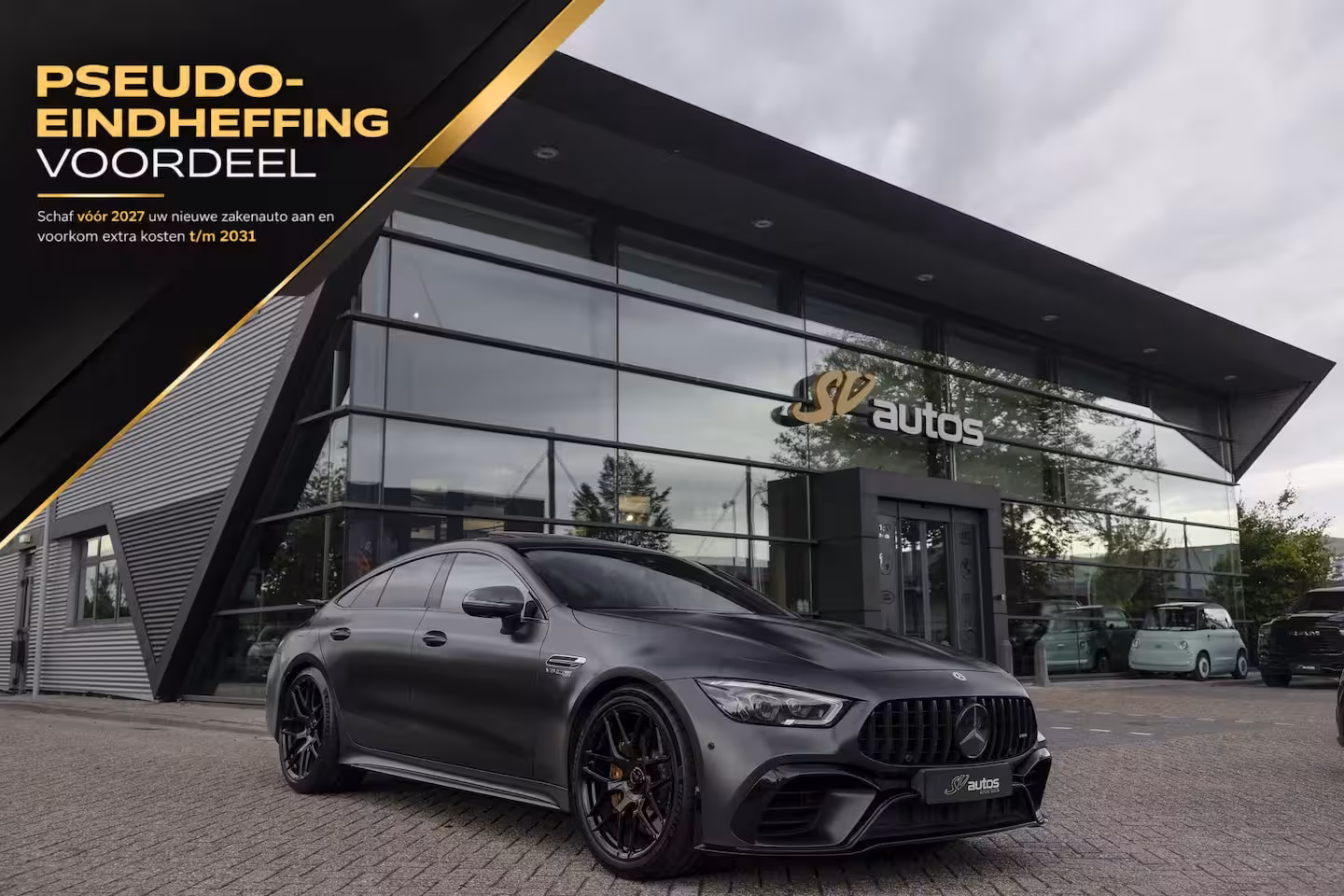 Mercedes-Benz AMG GT GT63s 4-Door AMG 640pk 4MATIC+ Schuifdak Keramisch 4-wielsturing 4-seat Massage Softclose