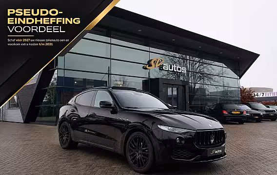 Maserati Levante Gransport 3.0 V6 D 275pk Panoramadak Schaalstoelen VOL Carbon pakket NLauto 21" LMV Stoelk