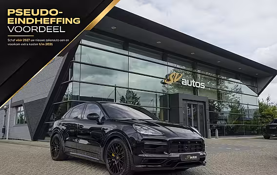 Porsche Cayenne Coupé 4.0 V8 Turbo S 680pk E-Hybrid Panoramadak *SOH 89%* Keramisch *BTW* Massage Trekhaak Stoel
