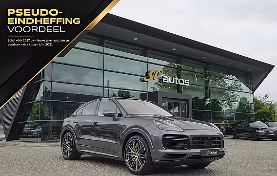 Porsche Cayenne Coupé 4.0 V8 Turbo S 680pk E-Hybrid Panoramadak 4-wielsturing *SOH 94%* Trekhaak PDCC BOMVOL 1e