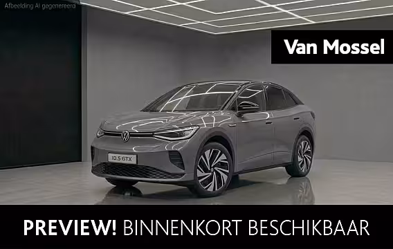 Volkswagen ID.5 GTX 4MOTION 79 kWh 340 PK| Panoramadak | Trekhaak | Warmtepomp | Navigatie | 360 Camera |