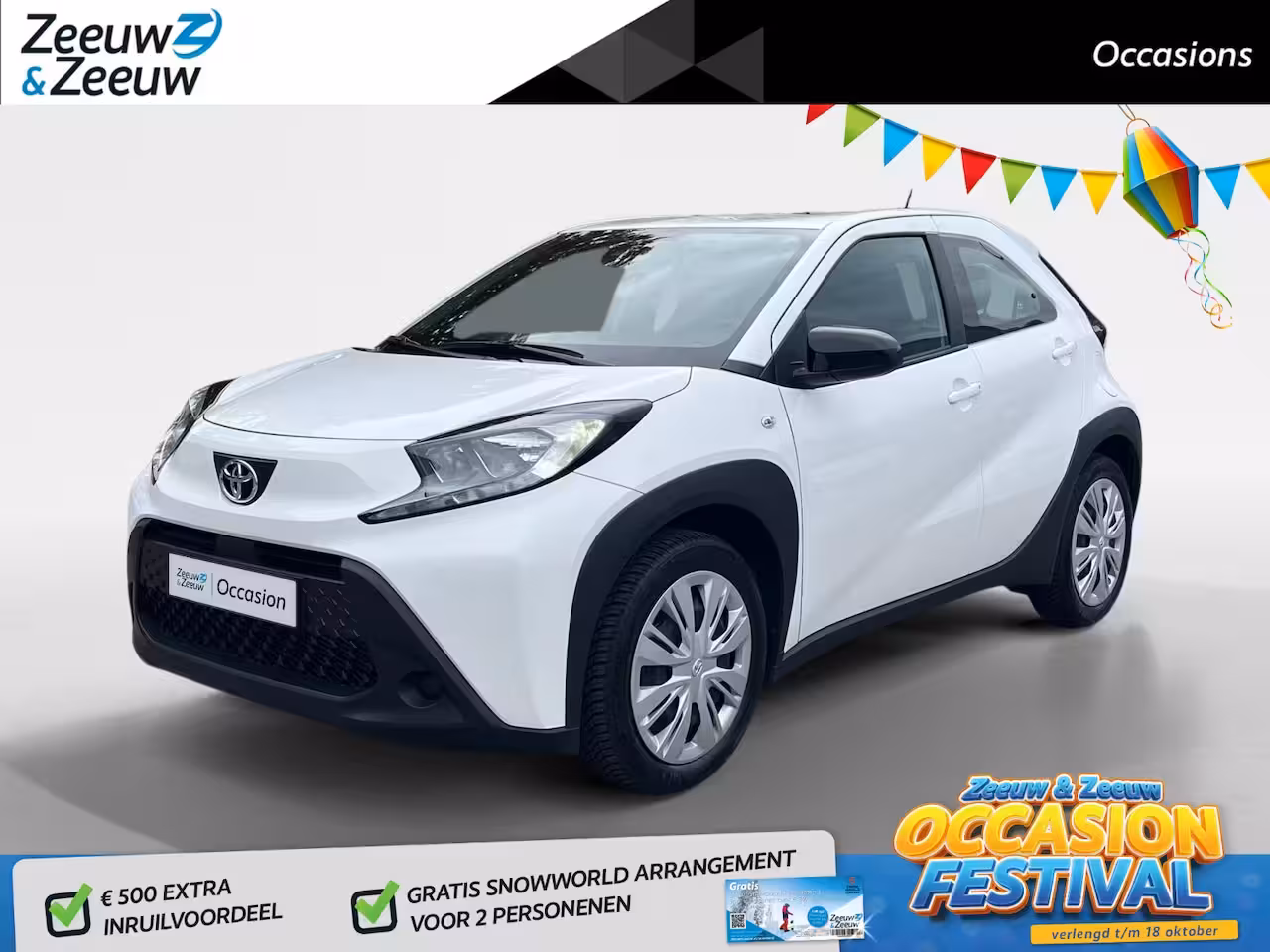Toyota Aygo X 1.0 VVT-i MT Play | Carplay | Airco | Parkeercamera | Adapt. Cruise Control