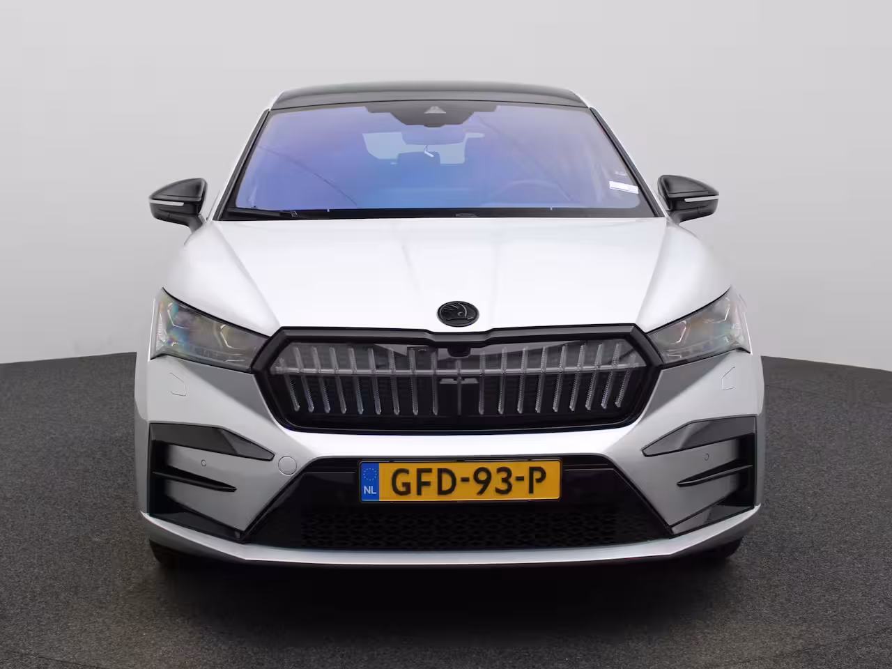 Skoda Enyaq Coupé iV 80 RS | PANORAMADAK | SFEERVERLICHTING | STOEL-STUUR-VOORRUIT VERWARMING | ELEK.STOEL | AD