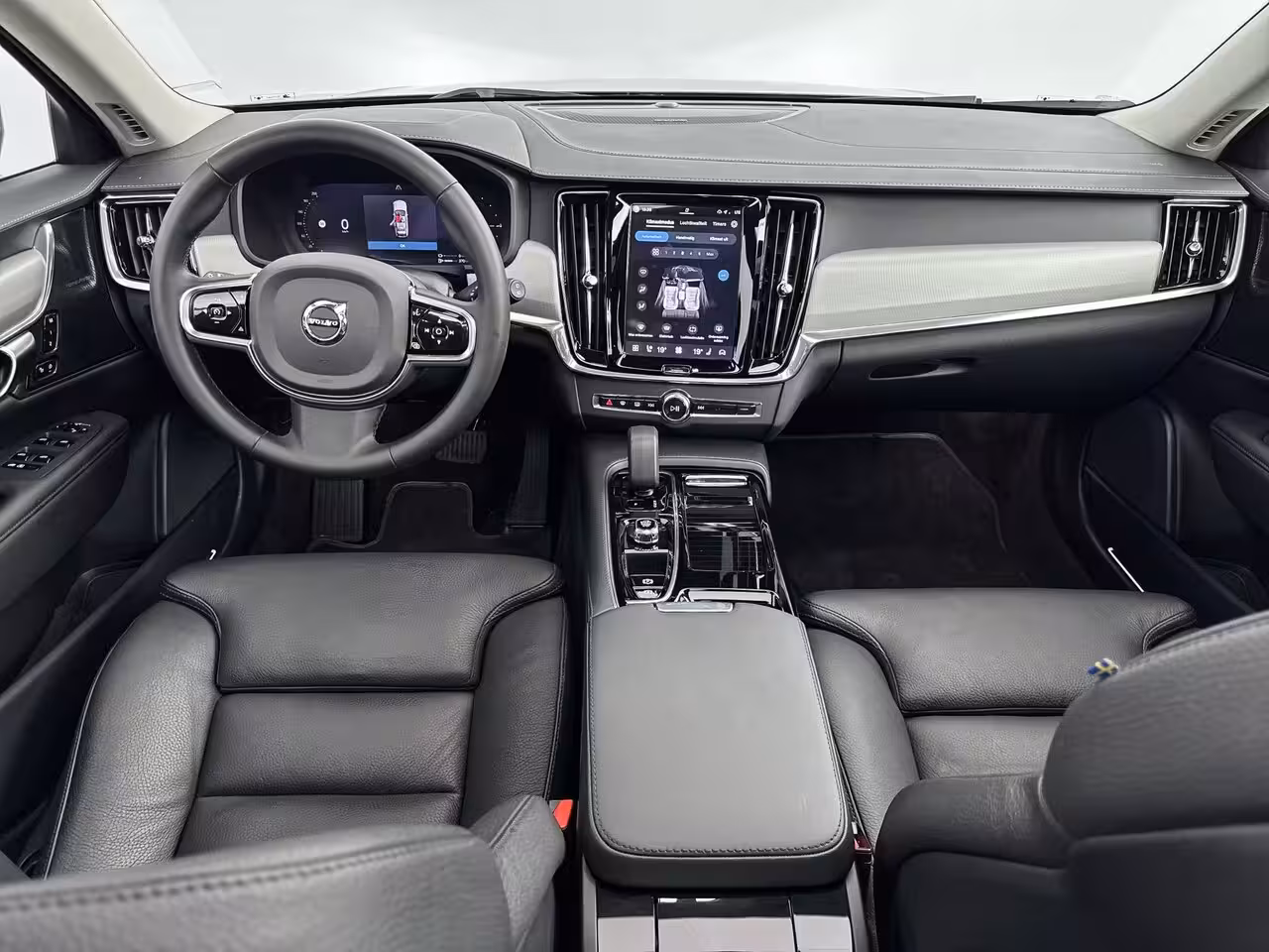 Volvo V90 T6 Recharge Long Range Plus Bright | 19" | Luchtvering | Panoramadak | Elektr. verst. Stoe