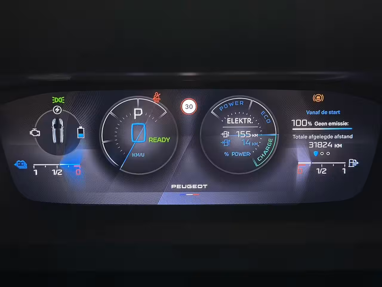 Peugeot 308 SW 1.6 Plug-in Hybrid 180 GT | 360° Camera | Matrix LED | Carplay | Alcantara | Massage | 18