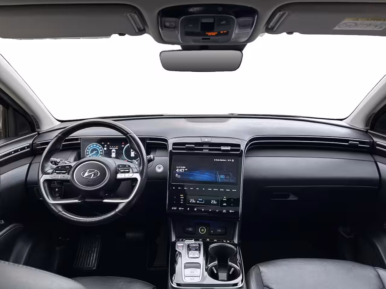 Hyundai Tucson 1.6 T-GDI HEV Premium Sky | + Winterbanden | 1650kg trekgewicht | Navi | 360 Camera | Stoe