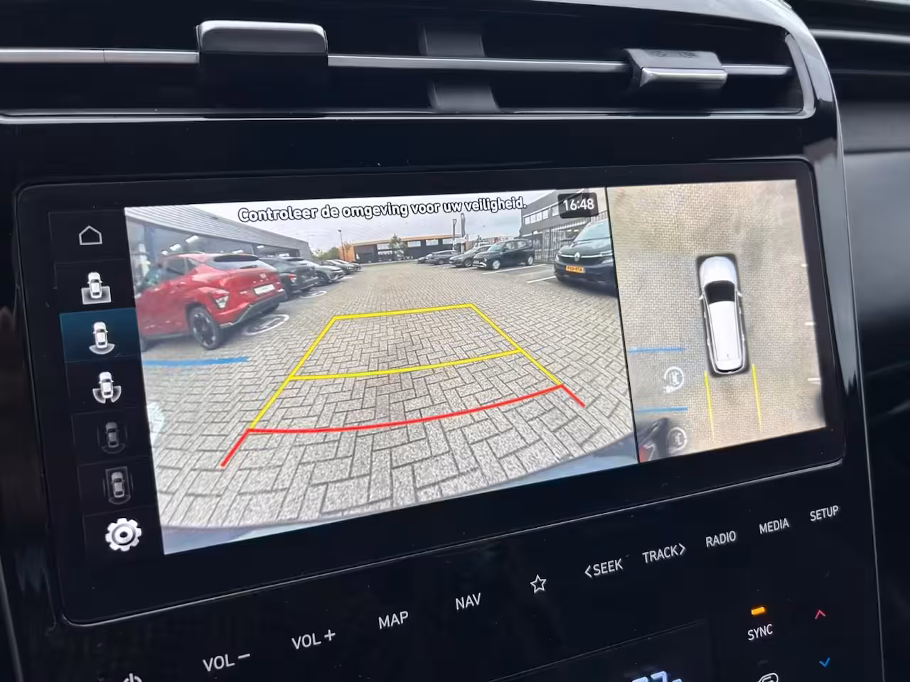 Hyundai Tucson 1.6 T-GDI HEV Premium Sky | + Winterbanden | 1650kg trekgewicht | Navi | 360 Camera | Stoe