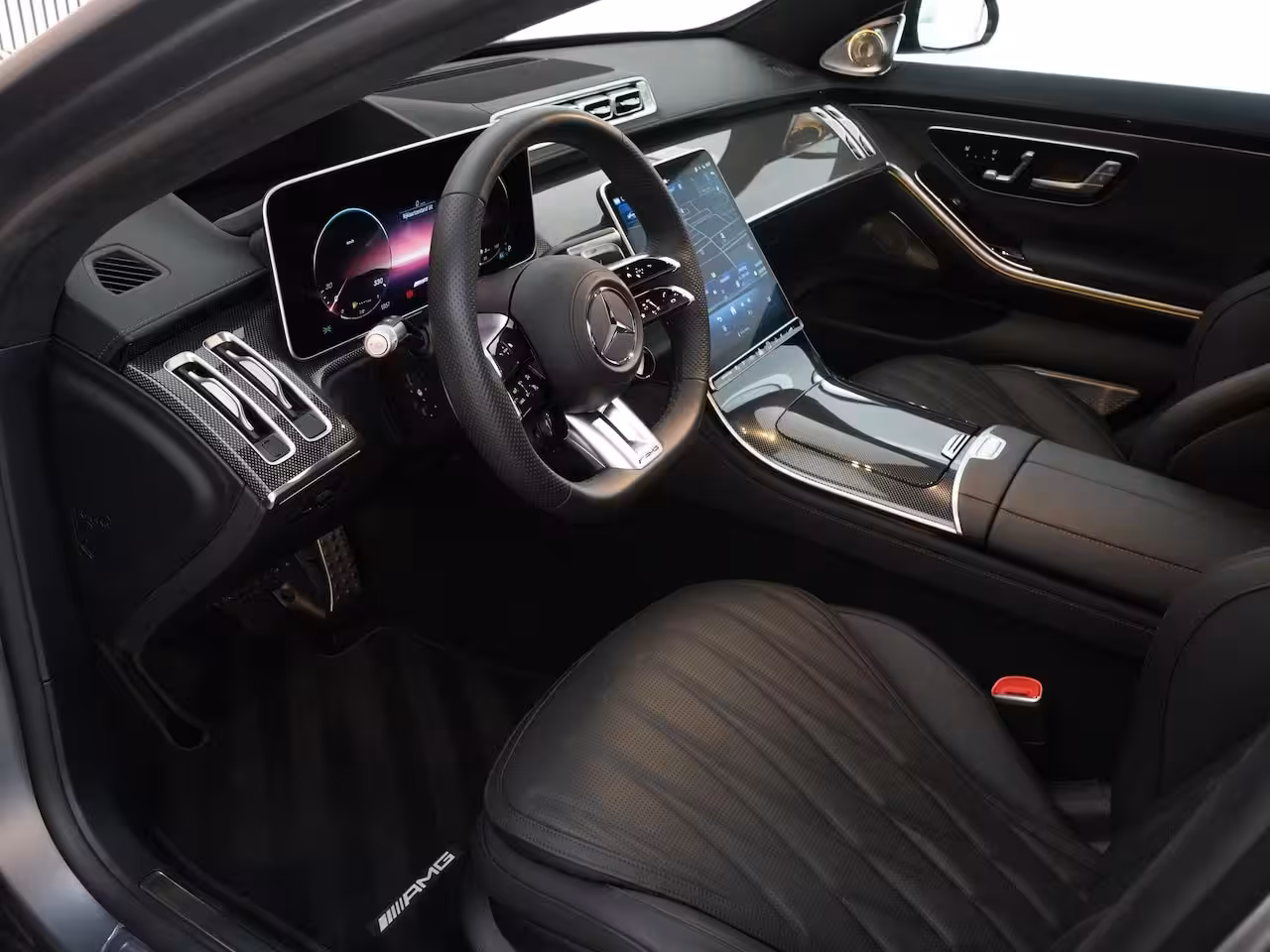 Mercedes-Benz S-klasse 63 S AMG 802pk E Performance |Burmester 4D|keramisch|driver's package|pano|carbon|achteras