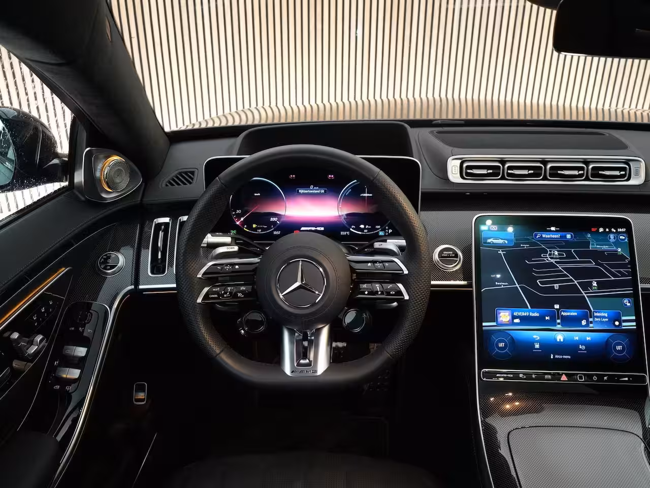 Mercedes-Benz S-klasse 63 S AMG 802pk E Performance |Burmester 4D|keramisch|driver's package|pano|carbon|achteras