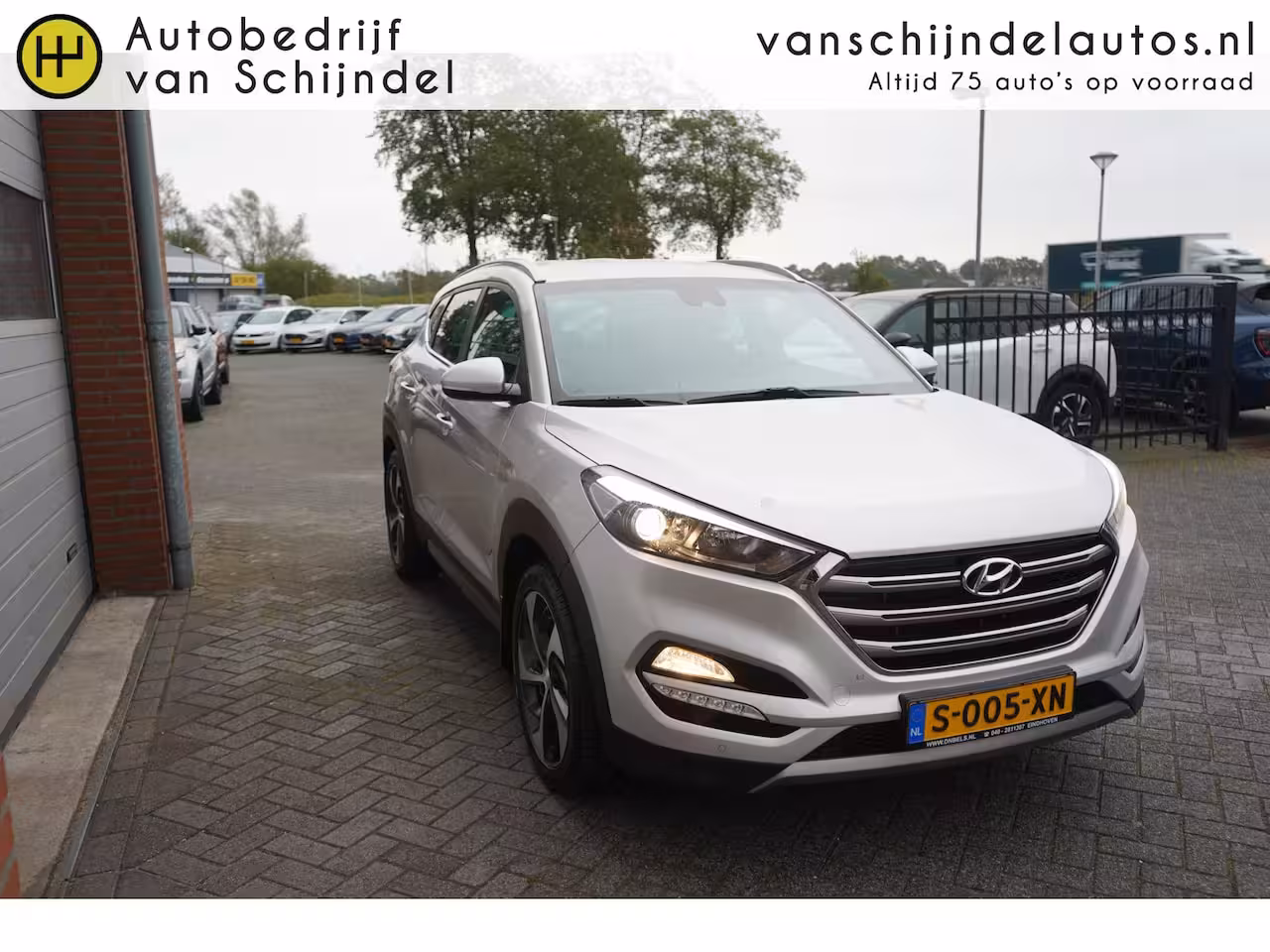 Hyundai Tucson 1.6 T-GDI 177PK 4WD PREMIUM TREKHAAK LEDER STOELVERWARMING CAMERA NAVI CLIMA CRUISE BLUETO