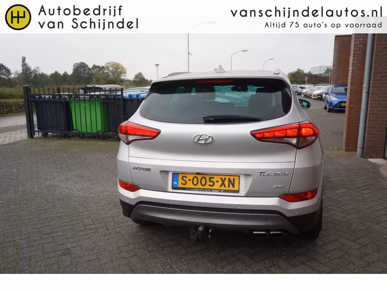 Hyundai Tucson 1.6 T-GDI 177PK 4WD PREMIUM TREKHAAK LEDER STOELVERWARMING CAMERA NAVI CLIMA CRUISE BLUETO