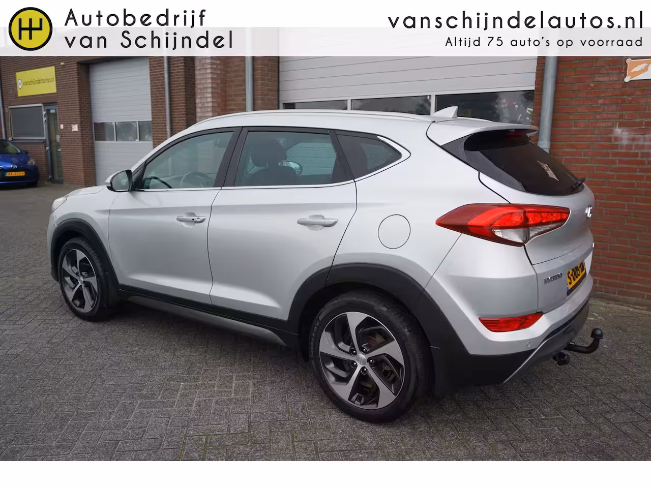 Hyundai Tucson 1.6 T-GDI 177PK 4WD PREMIUM TREKHAAK LEDER STOELVERWARMING CAMERA NAVI CLIMA CRUISE BLUETO