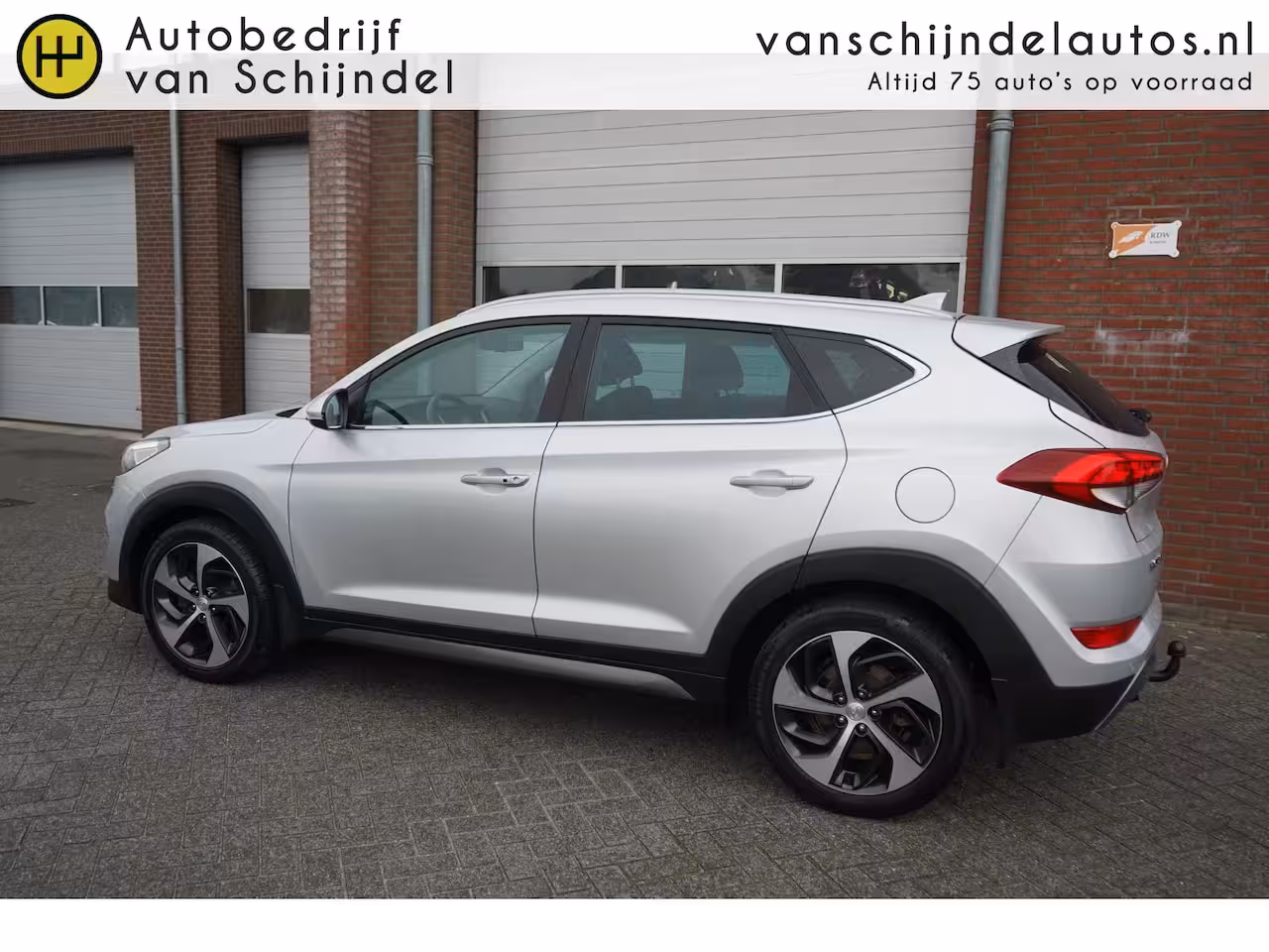 Hyundai Tucson 1.6 T-GDI 177PK 4WD PREMIUM TREKHAAK LEDER STOELVERWARMING CAMERA NAVI CLIMA CRUISE BLUETO