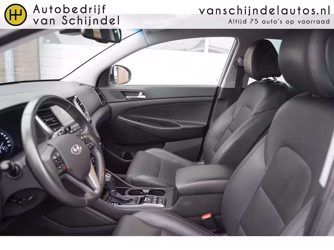 Hyundai Tucson 1.6 T-GDI 177PK 4WD PREMIUM TREKHAAK LEDER STOELVERWARMING CAMERA NAVI CLIMA CRUISE BLUETO