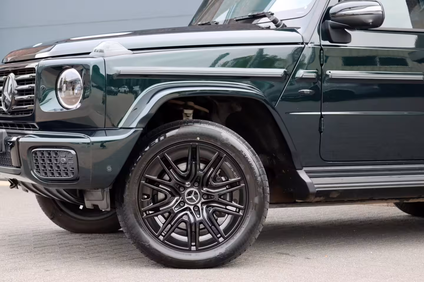 Mercedes-Benz G-klasse 580 AMG Line 116 kWh | Schuifdak | Techniekpakket | Distronic | Burmester | Nappa Leder |