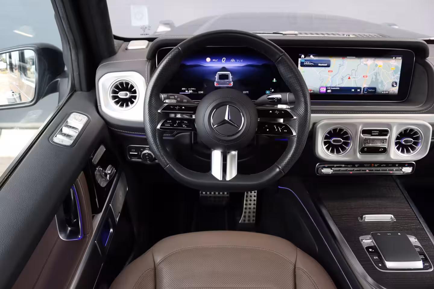 Mercedes-Benz G-klasse 580 AMG Line 116 kWh | Schuifdak | Techniekpakket | Distronic | Burmester | Nappa Leder |