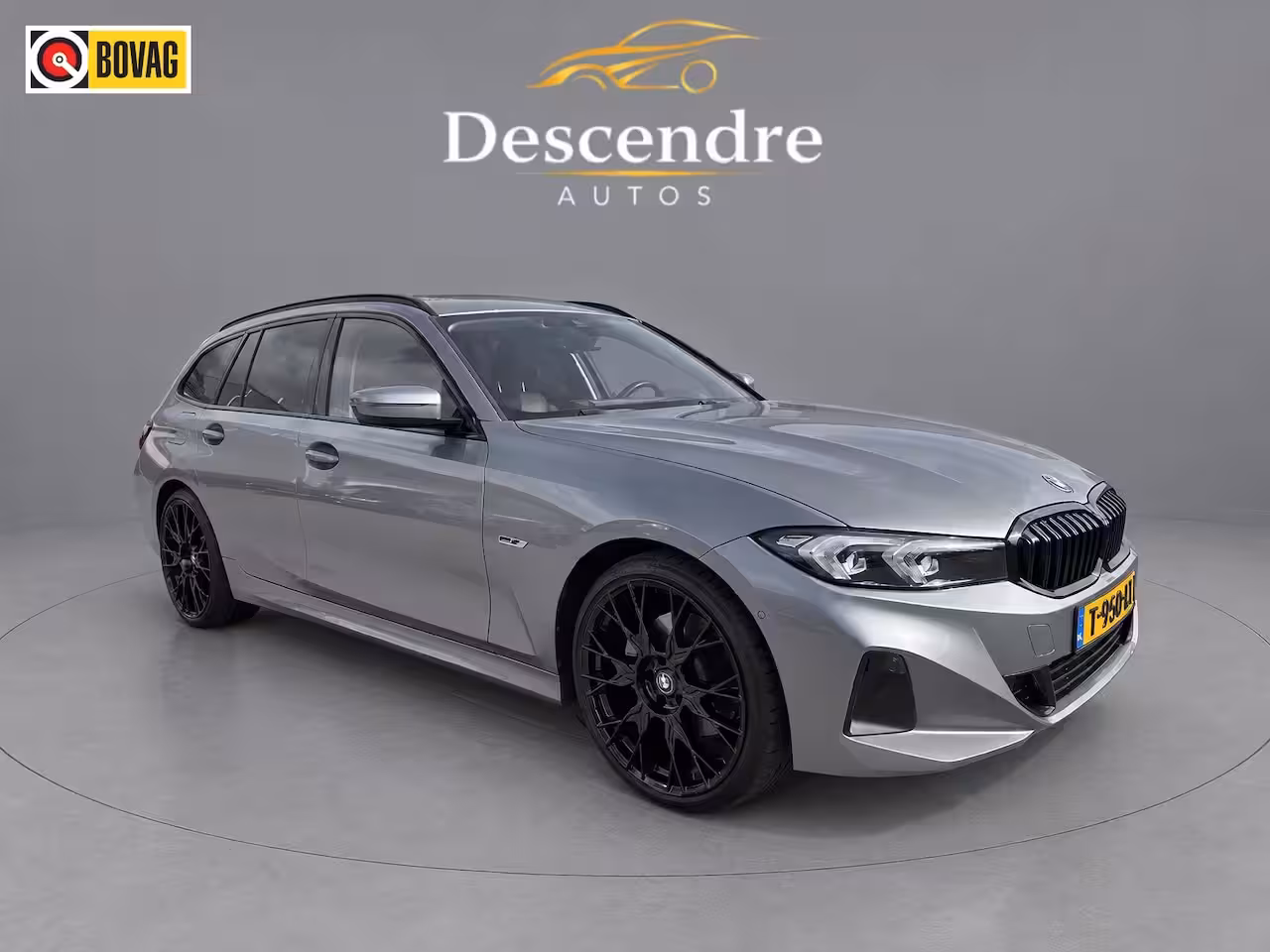 BMW 3-serie Touring 320e, Black edition, curved dis. 12 maand garantie