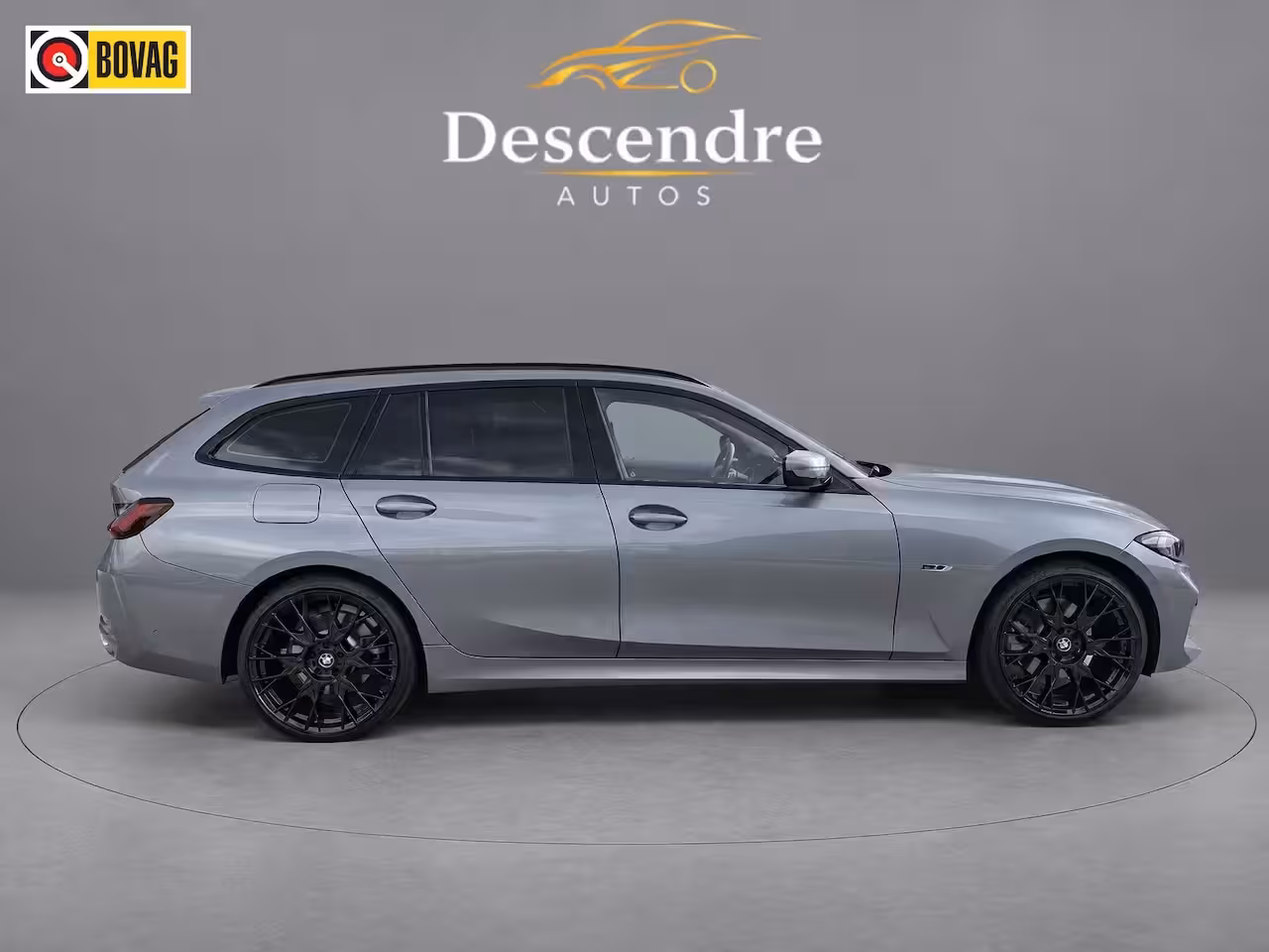 BMW 3-serie Touring 320e, Black edition, curved dis. 12 maand garantie