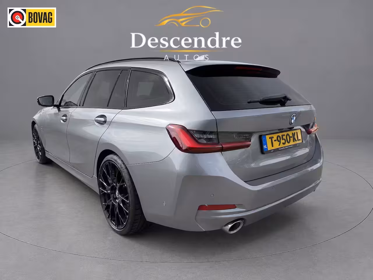 BMW 3-serie Touring 320e, Black edition, curved dis. 12 maand garantie