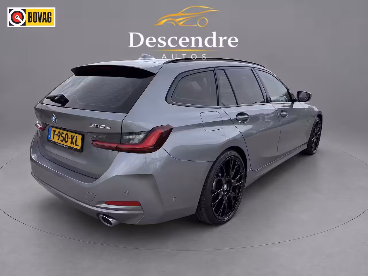 BMW 3-serie Touring 320e, Black edition, curved dis. 12 maand garantie