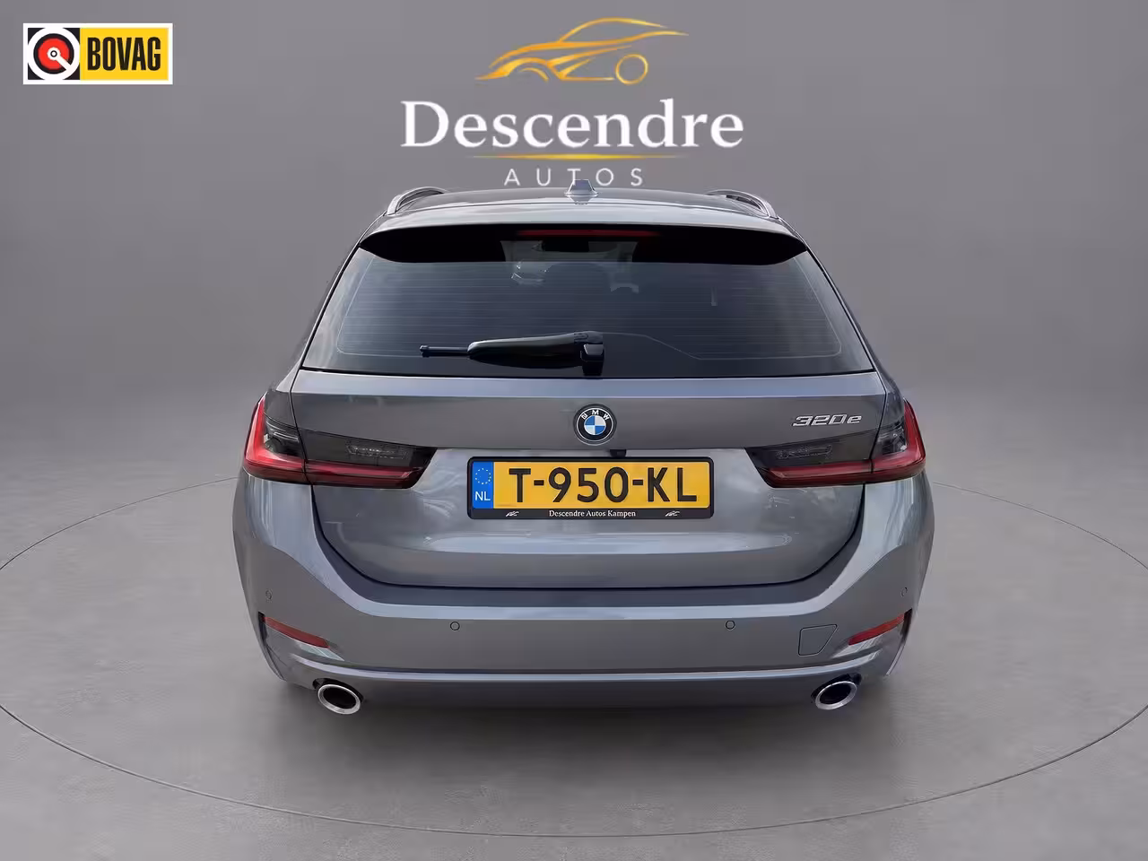 BMW 3-serie Touring 320e, Black edition, curved dis. 12 maand garantie