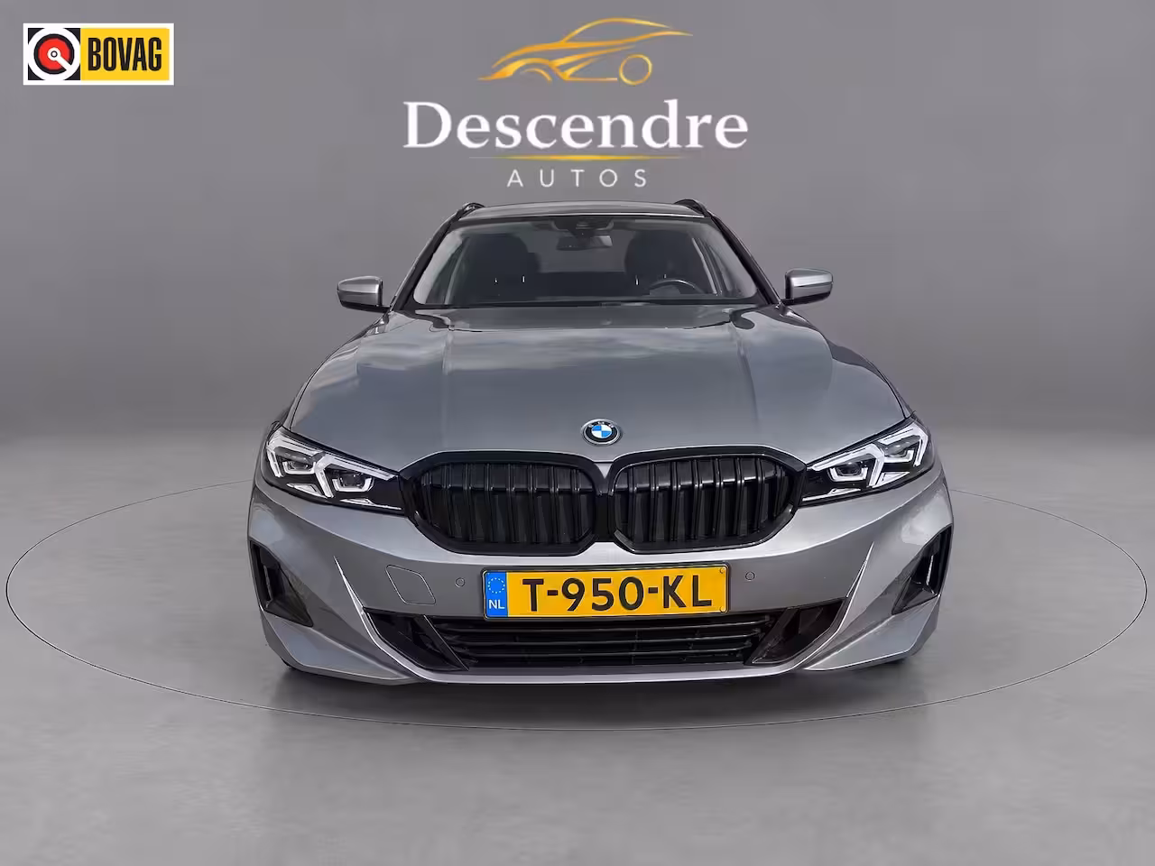 BMW 3-serie Touring 320e, Black edition, curved dis. 12 maand garantie