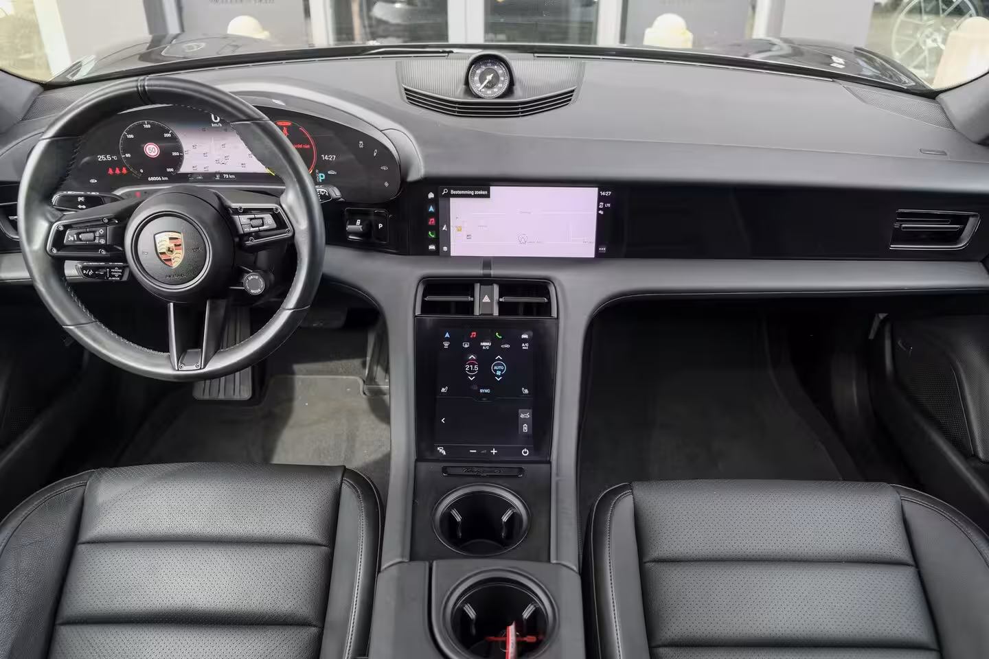 Porsche Taycan Sport Turismo 476pk Performance Plus 93kwh Panoramadak Luchtvering *SOH 89%* Bose Warmtepomp Sport chron