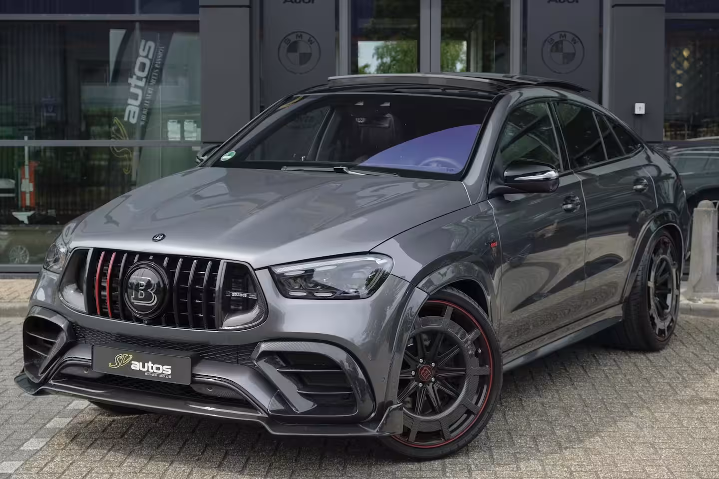 Mercedes-Benz GLE-Klasse Coupé GLE450d AMG 390pk Brabus Rocket 900 Panoramadak *BTW* Trekhaak Night pakket Widescreen Luc