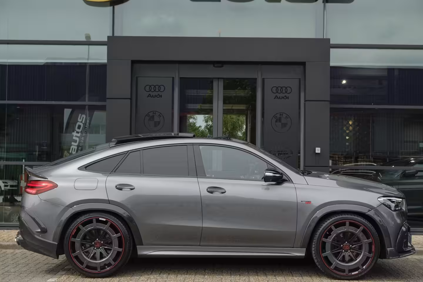 Mercedes-Benz GLE-Klasse Coupé GLE450d AMG 390pk Brabus Rocket 900 Panoramadak *BTW* Trekhaak Night pakket Widescreen Luc