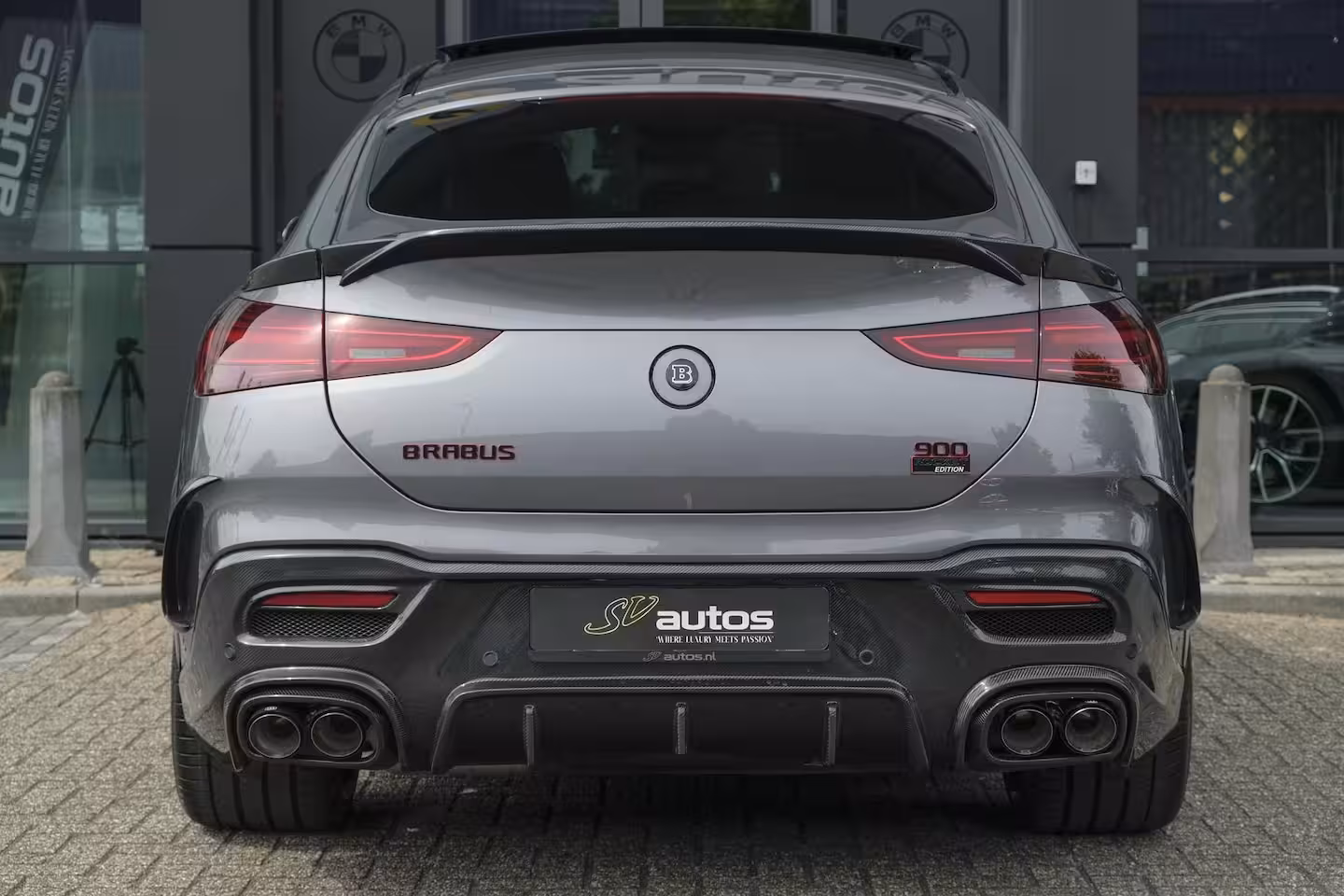 Mercedes-Benz GLE-Klasse Coupé GLE450d AMG 390pk Brabus Rocket 900 Panoramadak *BTW* Trekhaak Night pakket Widescreen Luc