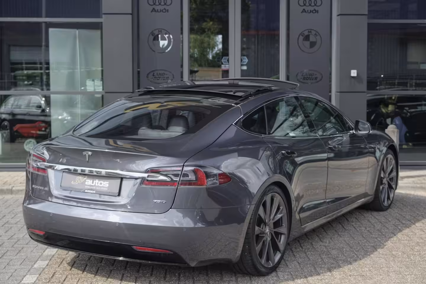 Tesla Model S 75D 333pk AWD Panoramadak *SOH 88%* Autopilot enchanged 21" LMV Leder NLauto
