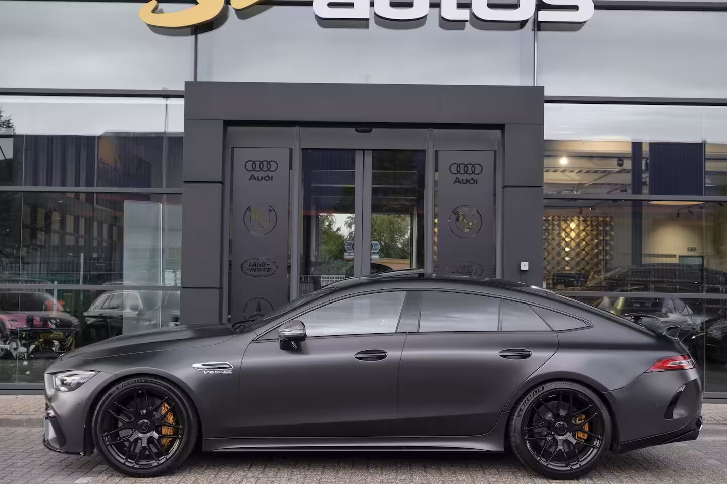 Mercedes-Benz AMG GT GT63s 4-Door AMG 640pk 4MATIC+ Schuifdak Keramisch 4-wielsturing 4-seat Massage Softclose